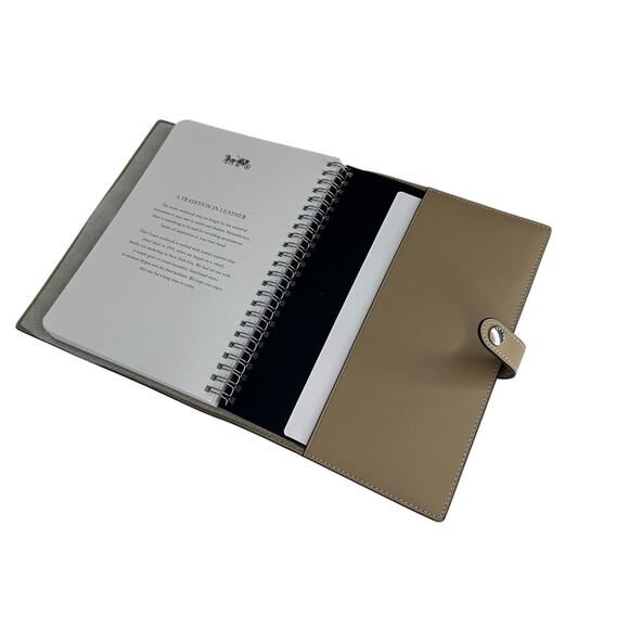 Coach Notebook With Lemon Print Coated canvas/Sv/Garden Glade Multi - Picture 7 of 10